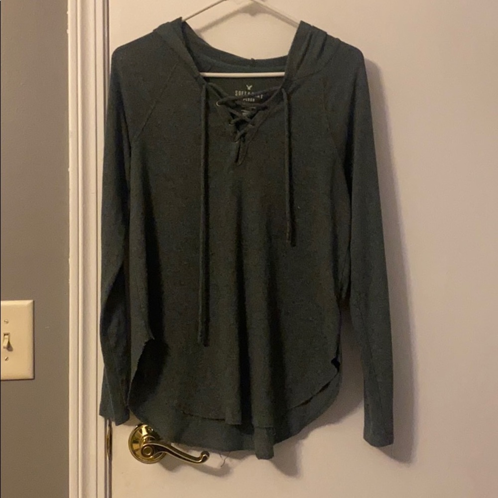 long sleeve soft and sexy top